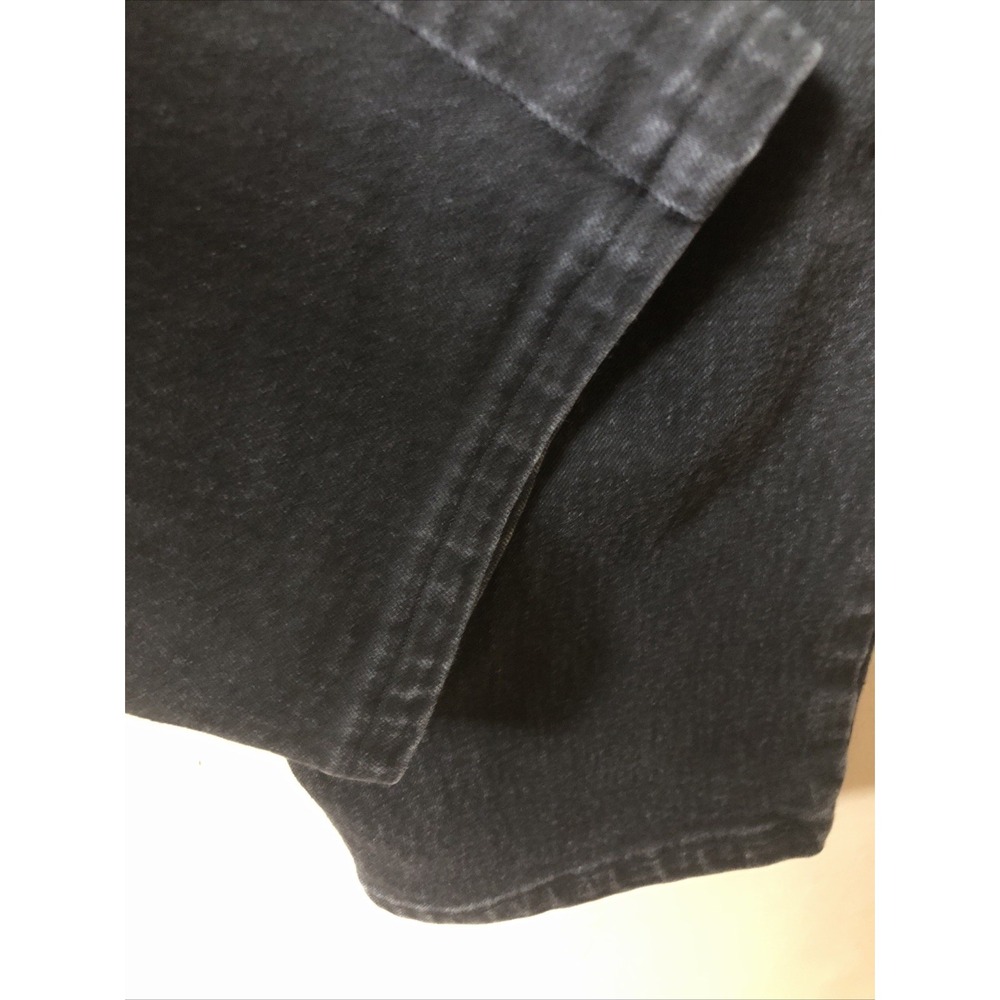 Old Navy Pants Mens Black Denim Slim Built In Flex Size 36 X 23.5 Inseam - Picture 6 of 7
